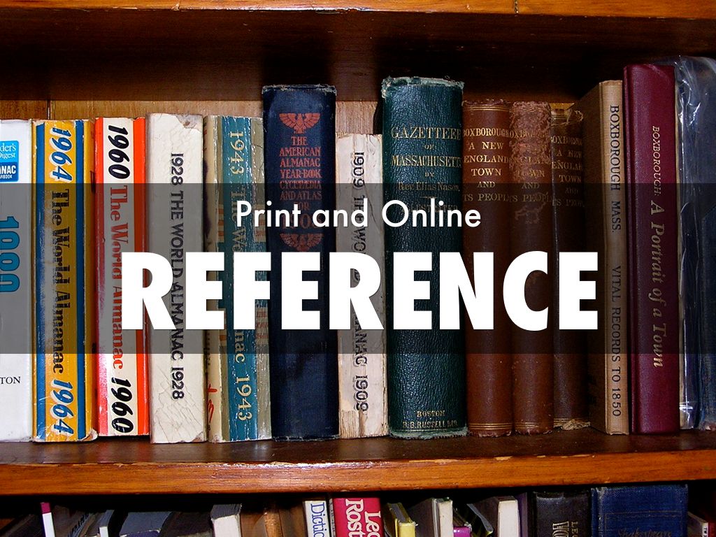 Free Reference Books