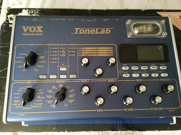Vox Tonelab Manual